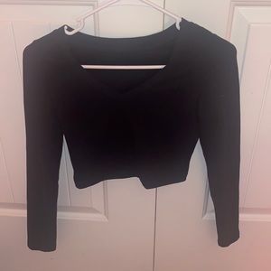 shein cropped long sleeve